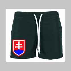 Slovenský znak, Slovensko - Slovakia - plavkové pánske kraťasy s pohodlnou gumou v páse a šnúrkou na dotiahnutie vhodné aj ako klasické kraťasy na voľný čas Slovenský znak, Slovensko - Slovakia - plavkové pánske kraťasy s pohodlnou gumou v páse a šnúrkou na dotiahnutie vhodné aj ako klasické kraťasy na voľný čas